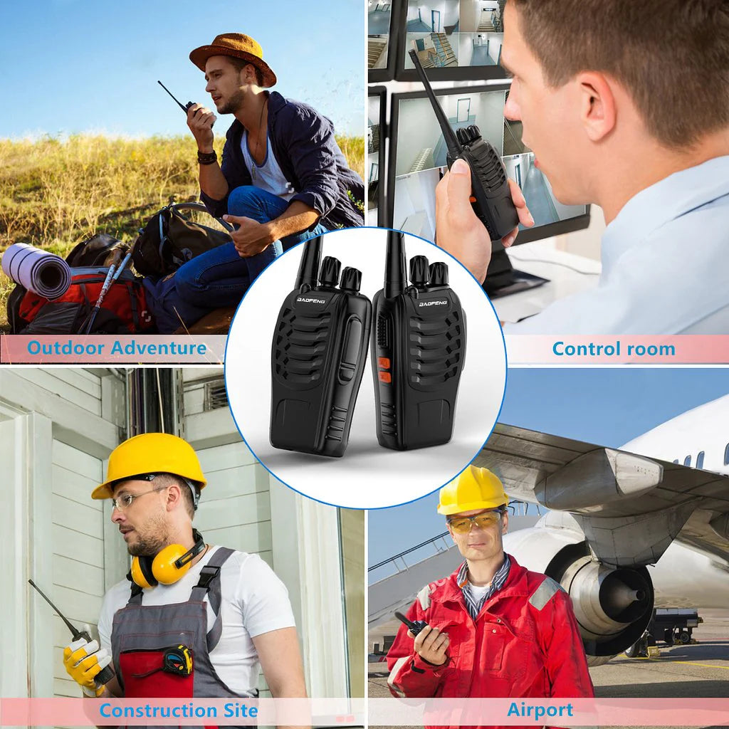 🔊 Kit de Radios Baofeng BF-888S (2 unidades)