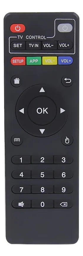 Control Remoto Sustituto Universal para TV Box Android - Reemplazo Directo (Sin Programación)