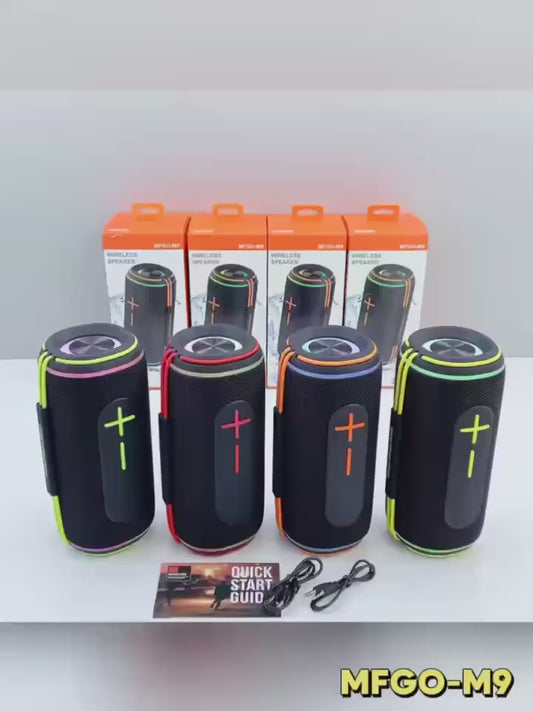 Bocina Outdoor MFGO-M9 – Potencia, Estilo y Versatilidad