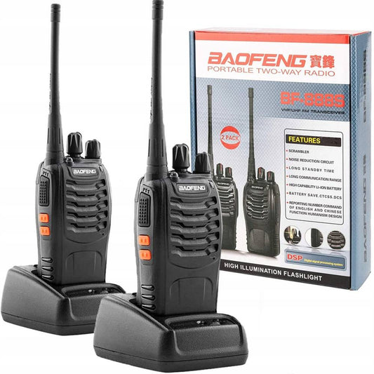 🔊 Kit de Radios Baofeng BF-888S (2 unidades)